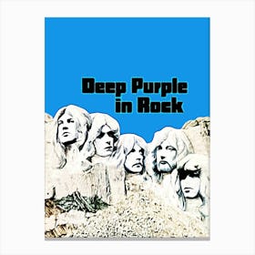 deep purple hard rock band music 7 Canvas Print