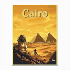 Aihrgdesign A Vintage Travel Poster Of Cairo Featuring The Ic 408cd0f4 Ebf6 4d1f 8dfb 48962a665d72 0 Canvas Print