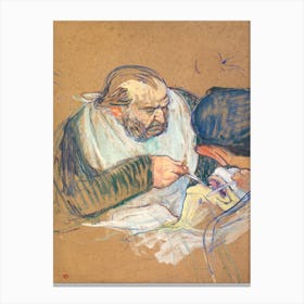 Dr. Pean Operating (1891–1892), Henri de Toulouse-Lautrec Canvas Print