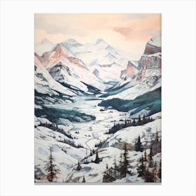 Banff National Park Canada 4 Canvas Print