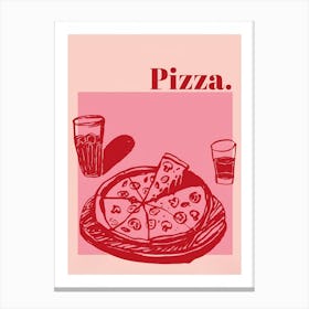 Pizza Canvas Print