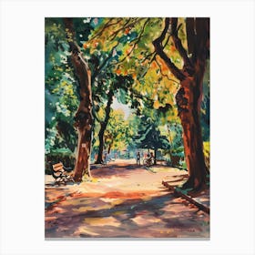 Belsize Park London Parks Garden 3 Painting Canvas Print