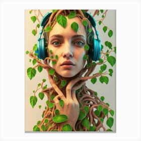 Tree woman 2 Canvas Print