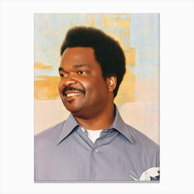 Craig Robinson Retro Collage Movies Canvas Print