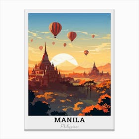 Manila Travel 1 Canvas Print