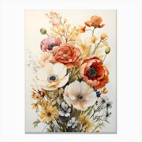 Wildflower Serenity Canvas Print