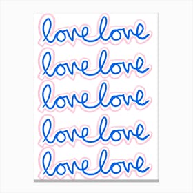 Love Love Canvas Print