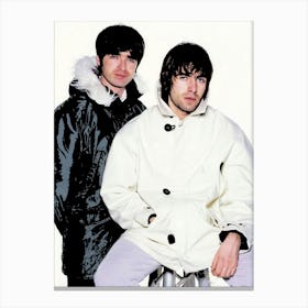 oasis brit pop band music 2 Canvas Print