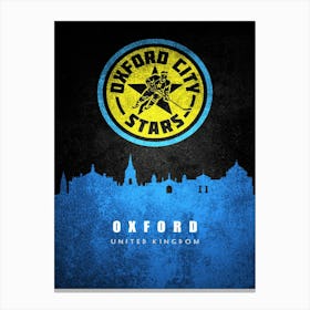 Oxford City Stars Canvas Print