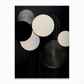 Abstract Circles 26 Canvas Print