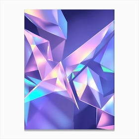 Abstract Triangles Canvas Print