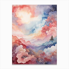 Azure Sky Canvas Print