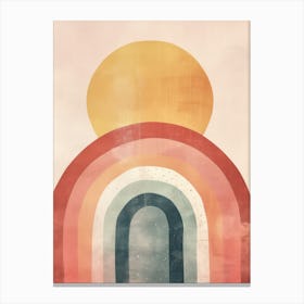 Rainbow Sun 1 Canvas Print