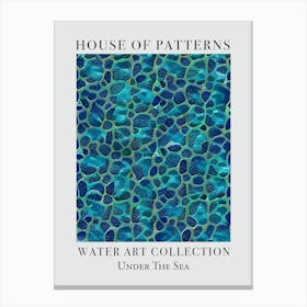 House Of Patterns Under The Sea Water 1 Canvas Print