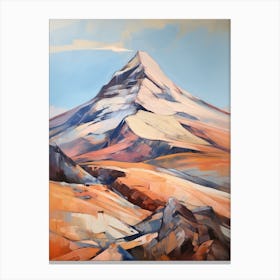 Beinn Ghlas Scotland Mountain Painting Canvas Print