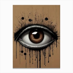 Inkling Vision: I Put An Eye On You Serie Canvas Print