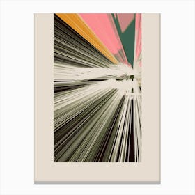 Sunset Abstraction Canvas Print