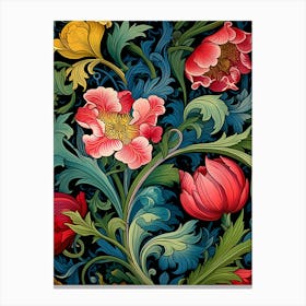 Floral Wallpaper 103 Canvas Print