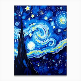 Starry Night 35 Canvas Print