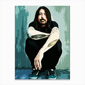 Dave Grohl Foo Fighters Canvas Print