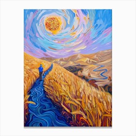 Wheat Field Canvas Print