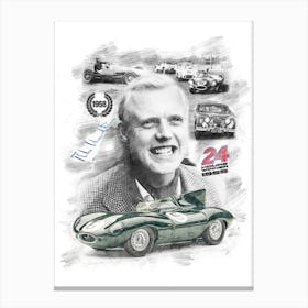 Mike Hawthorn 1 Canvas Print