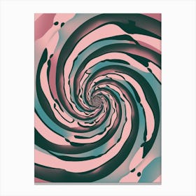 Abstract Spiral Canvas Print