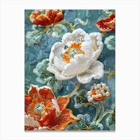 Chinese Embroidery 72 Canvas Print