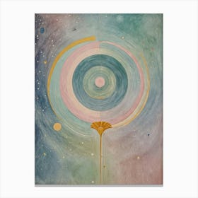 Cosmic Rainbow Wand Canvas Print