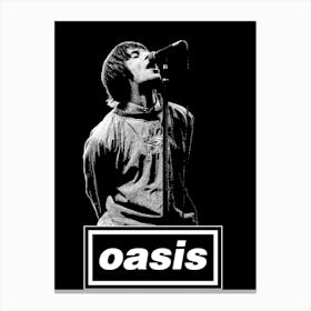 liam gallagher oasis britpop music band 26 Canvas Print