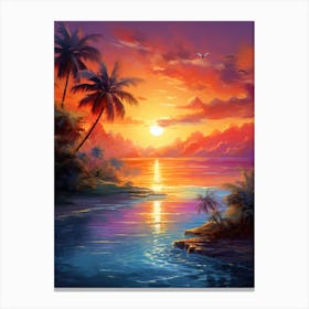 Sunset 4 Canvas Print