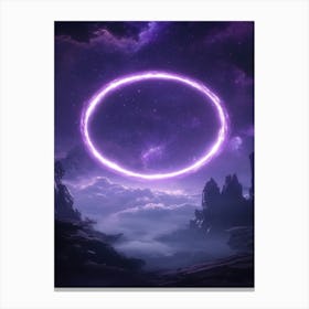 Ring Of Light Canvas Print