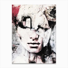 Removing Traces Of Reality Canvas Print