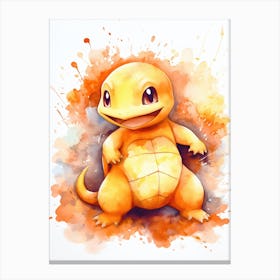 Charmander Pokemon Canvas Print