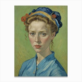 Portrait Of a Lady Canvas Print