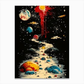 Space Ripper Canvas Print