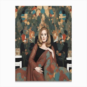 Adele 2 Canvas Print