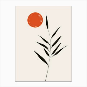 Sun Illustration 1 Canvas Print