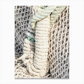 Fishing Net maritime fish-net 1 Canvas Print
