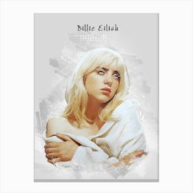 Billie Eilish 2 Canvas Print