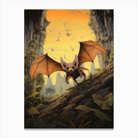 Malagasy Mouse Eared Bat 2 Canvas Print