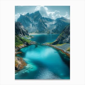 Fjords Of Norway 1 Canvas Print