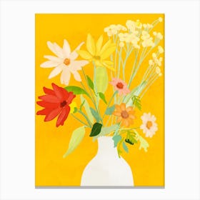 Bouquet Of Flowers 4 Canvas Print