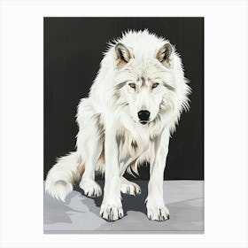 White Wolf 1 Canvas Print