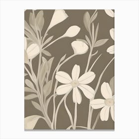 White Flower Canvas Print