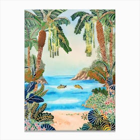 Vibrant Cove Canvas Print