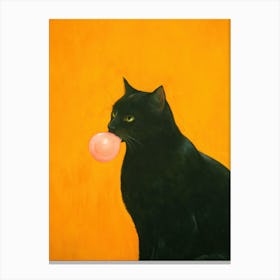 Gumball Cat Canvas Print