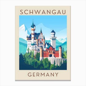 Schwagau Germany Canvas Print