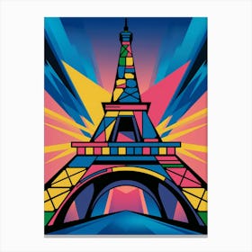 Paris Eiffel Tower Canvas Print