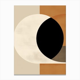 Beige Bauhaus Mannheim Mirage Canvas Print